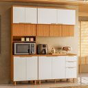 Ver imagem 2 de Conjunto de Cozinha Bari Modulado com 14 Portas e 2 Gavetas