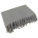Ver imagem 2 de Manta para Sofá Gigante Decorativa Protetora 2,30 x 1,40:Cinza Neblina