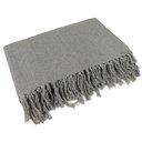 Ver imagem 2 de Manta Para Sofá Gigante Decorativa Protetora 2,30 x 1,40:Cinza Neblina