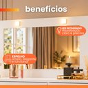 Ver imagem 4 de Cômoda Camarim Sonhos 121cm 5 Gavetas com Espelho e Luminárias de LED Branco Moval