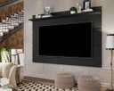 Ver imagem 2 de Painel para Tv Vivare 180cm Preto - Giga Móveis