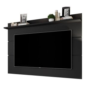 Painel para Tv Vivare 180cm Preto - Giga Móveis