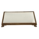 Ver imagem 1 de Bandeja Espelhada de Madeira Envernizada - Retangular para Lavabo / Bar / Sala