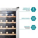 Ver imagem 4 de Adega Philco 18 Garrafas 54L Display Digital PAD18I - 127V
