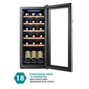 Ver imagem 6 de Adega Philco 18 Garrafas 54L Display Digital PAD18I - 127V