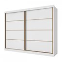 Ver imagem 2 de Guarda Roupa Sevilha 2 Portas 100% Mdf - Mademarcs