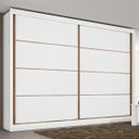 Ver imagem 1 de Guarda Roupa Sevilha 2 Portas 100% Mdf - Mademarcs