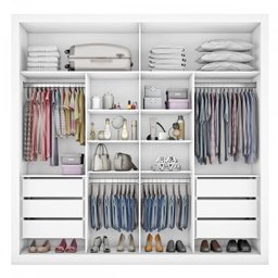 Guarda Roupa Sevilha 2 Portas Mdf - Mademarcs - 3