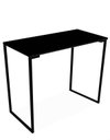 Ver imagem 2 de Mesa Escrivaninha Apoio Multiuso Industrial Compacta 900 mm Cor:Preto/Preto
