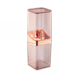 Porta Escova De Dente Acrílico Com Tampa 4 Divisórias Para Escovas E Pasta Creme Dental UZ Utilidade - 4