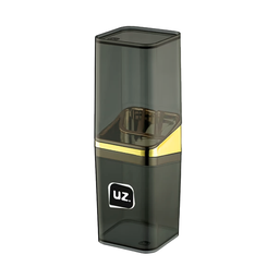 Porta Escova De Dente Acrílico Com Tampa 4 Divisórias Para Escovas E Pasta Creme Dental UZ Utilidade - 1