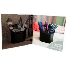 Separador Organizador De Talheres Resistente Prático Branco - 6