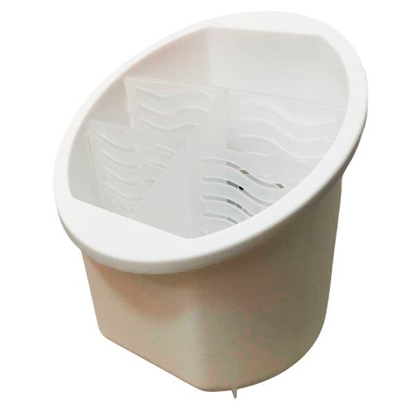 Separador Organizador De Talheres Resistente Prático Branco - 2