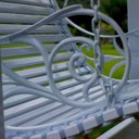 Ver imagem 2 de Banco Balanço de Madeira Havaí com Toldo Jardim Varanda Piscina Área de Lazer Artesane Móveis