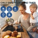 Ver imagem 5 de Cooktop Elétrico Amzchef 30" com 4 Bocas e Controle Touch (preto)