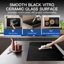 Ver imagem 7 de Cooktop Elétrico Amzchef 30" com 4 Bocas e Controle Touch (preto)