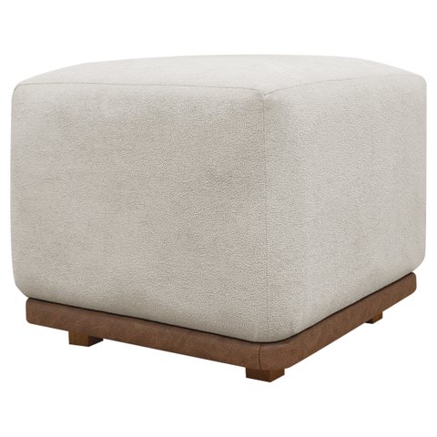 Puff Decorativo para Sala Dalilla Boucle Persa Cores