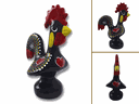 Ver imagem 1 de Galo Português de Barcelos Altura 25cm em Cerâmica Esmaltada