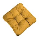 Ver imagem 1 de Kit 2 Almofada Impermeável 40x40 Assento Externa Acquablock - 208 - Lisato Mostarda - Liso