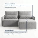 Ver imagem 4 de Sofá Cama Reclinável sem Caixa 260cm Tóquio