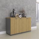 Ver imagem 1 de Credenza para Escritório com 3 Portas PE40