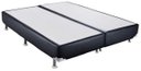 Ver imagem 2 de Cama Box Base Casal Bipartido Corino (138x188) - Branco