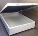 Ver imagem 1 de Cama Box Baú Casal Corino (138x188) - Branco