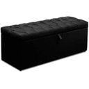 Ver imagem 2 de Recamier Super King Suede (1.93x0.50) Cor:preto