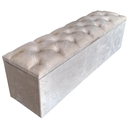 Ver imagem 1 de Recamier Casal Suede (1,38Mx0,50M) Cor:Areia