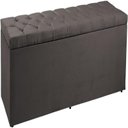 Ver imagem 1 de Recamier Viuvo Suede (1,28mx0,45) Cor:areia