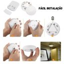 Ver imagem 2 de Kit 3 Luminárias LED Spot Pilha S/Fio Fácil Instalação
