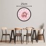 Relógio de Parede Decorativo Boca Rosa PM51 - 4