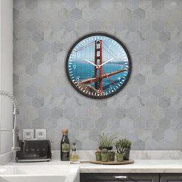 Relógio de Parede Para Cozinha Sala Decorativo Ponte PM91 - 4