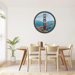 Relógio de Parede Para Cozinha Sala Decorativo Ponte PM91 - 6