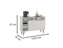 Ver imagem 3 de Buffet Celta Branco