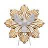 DIVINO ESPIRITO SANTO DE PAREDE E MESA DE METAL PEQUENO - 1