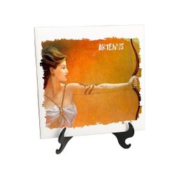 Quadro Azulejo Coleção Deuses Gregos Artemis Deusa Caça Lua - 1