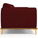 Ver imagem 6 de Sofá 04 Lugares Para Sala de Estar Kiev 260 cm D02 Veludo Marsala C-278 - Lyam Decor