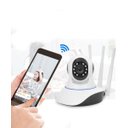 Ver imagem 5 de Câmera Wifi 360 3 Antenas Nehc 720p C Cartão Sd