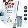 Mop Flat Rodo E Balde Esfregão Limpeza Com 3 Refis - 6