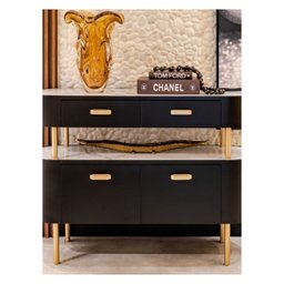 Puxador Moveis Elemento M 48mm Gold Dourado Brilhante Zen - 6