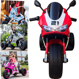 Moto Eletrica Infantil Bandeirante Gt Concept Speed 12v Vermelha - 4