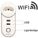 Ver imagem 5 de Kit 2 Tomadas Inteligentes Lspa2 Wifi Celular Usb Alexa Google Home 10a Branco