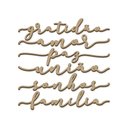 Ver imagem 6 de Kit Natalino Palavras Decorativas e Enfeites de Árvore