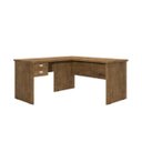 Ver imagem 2 de Mesa de Computador em L Escrivaninha L Cor Jequitibá Taurus