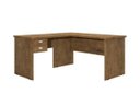 Ver imagem 2 de Mesa de Computador em L Escrivaninha L Cor Jequitibá Taurus