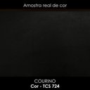 Ver imagem 2 de Poltrona Modular Block com Pés Torneados em Madeira e Revestimento em Courino Café Milani