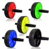 Roda Rolinho Abdominal Lombar Duplo Exercícios Profissional - 1