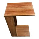 Ver imagem 1 de Mesa Lateral Escrivaninha Estofado Para Notebook MDF