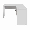 Ver imagem 6 de Mesa de Escritório em L 30mm com Gaveteiro Suspenso e Chave F5 Office